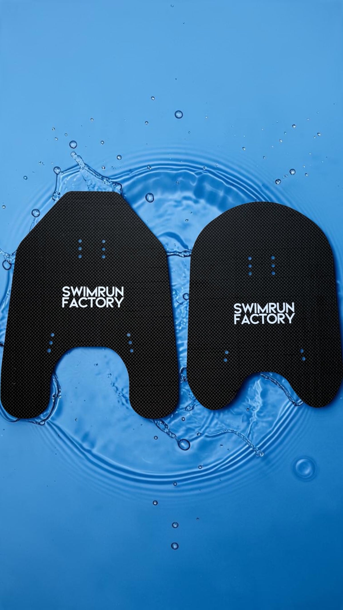 Plaquettes Swimrun Carbone